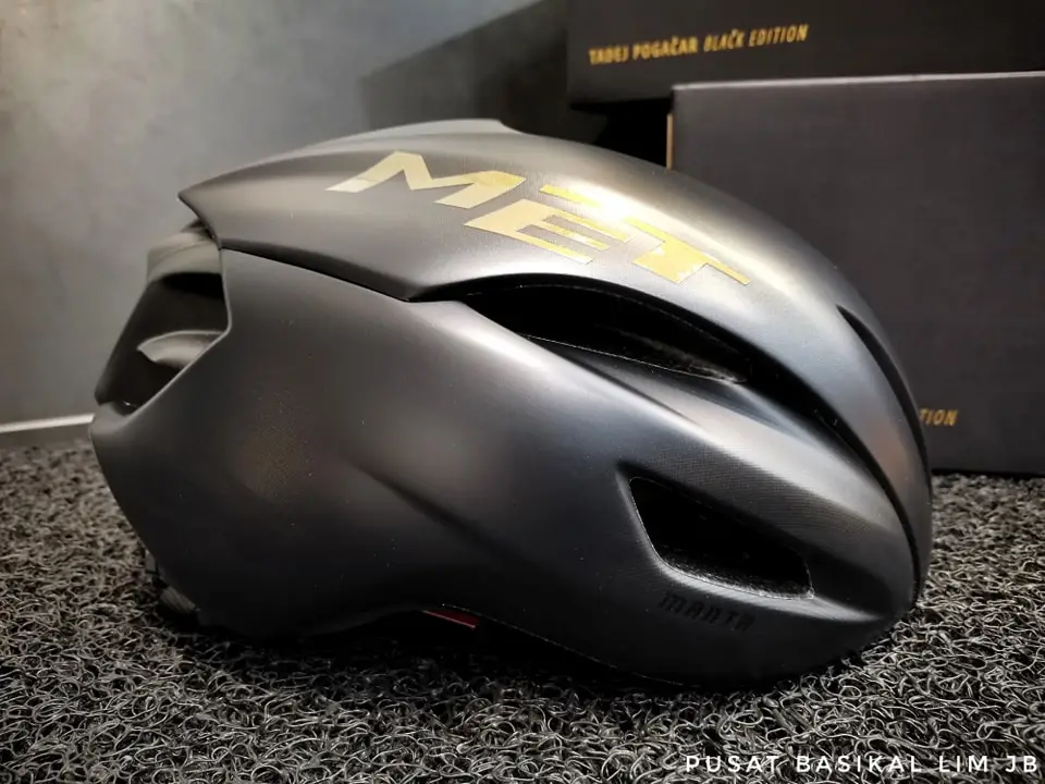 Met Manta MIPS Cycling Helmet  (Tadej Pogacar Black Edition)