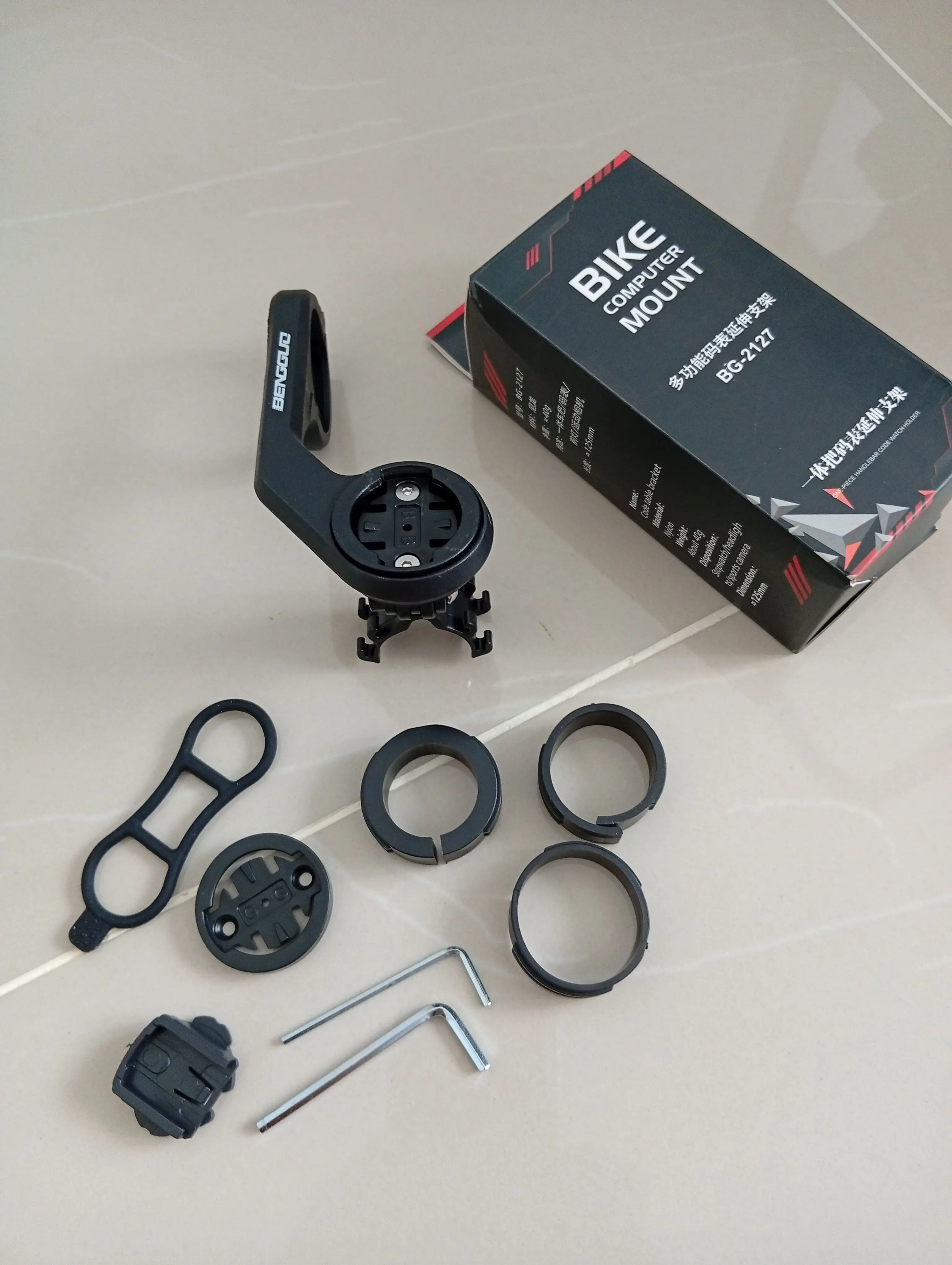 [PRICE: RM150] [Self-Collect/COD] [Pre-owned 9/10 Like New] Original PROWHEEL Midtown Hollowtech II Crankset + BB + LITEPRO Chainguard + 53T chainring (FREE: BENGGUO Out Front GPS/Light Mount)