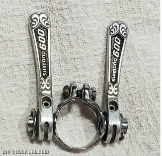 Shimano 600 Arabesque Downtube Shifter Clamp type Vintage