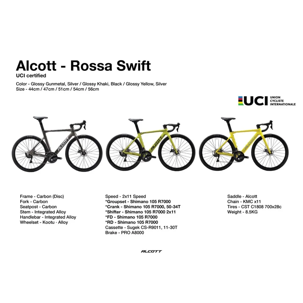 Alcott Rossa Swift 2022