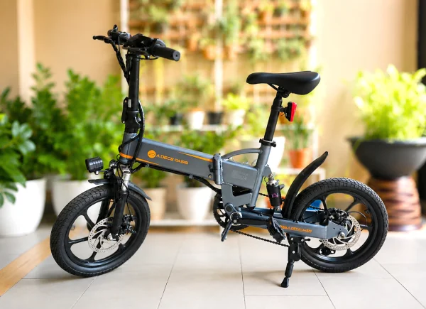 Folding eBike ADO A16XE Foldable Electric Bicycle | Shimano 7 Speed | Low Mileage | Hardly Used — Used E-Bikes for sale in Selangor, Malaysia