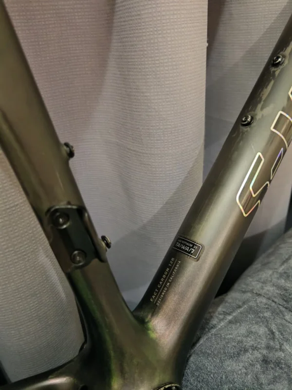 (Chameleon Silver Green) S-Works SL7 + CeramicSpeed BB + AeroBar (54) - Like New !! — photo 5