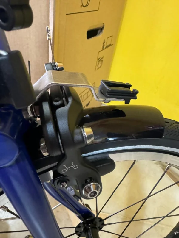 BROMPTON Paris Edition P Line 12 Speed, Titanium Fork & Triangle, Light & Brooks C17 - Brand New — photo 6