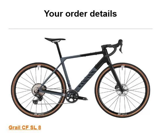 Canyon Grail CF SL8 size S Gravel bike — photo 6