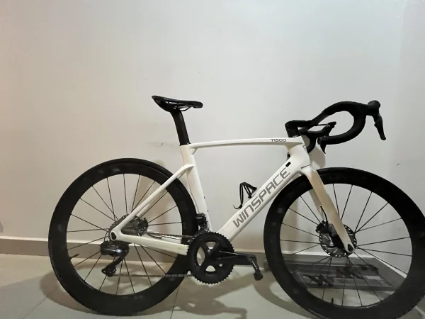 WINSPACE T1500 – SIZE L | DI2 | 50MM CARBON WHEELS | READY TO RIDE — Used Road Bikes (complete) for sale in Kuala Lumpur, Malaysia
