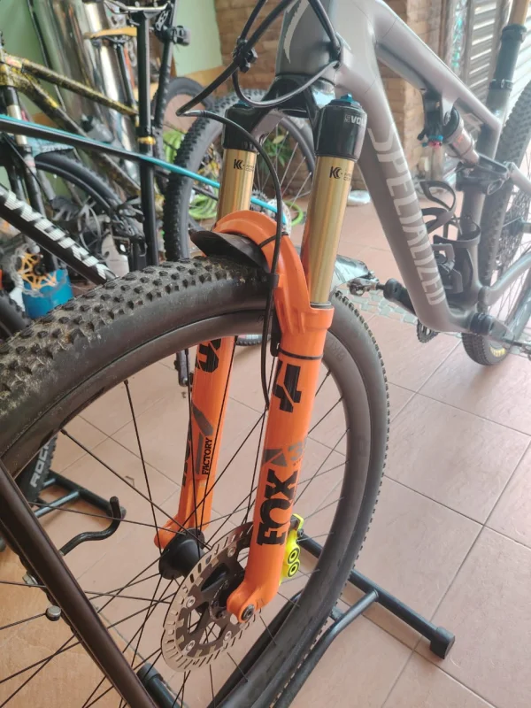 Fox Factory 34 Float (29er) 120mm travel - Brand New !!! Gloss Orange — Used Fox Forks for sale in Kuala Lumpur, Malaysia