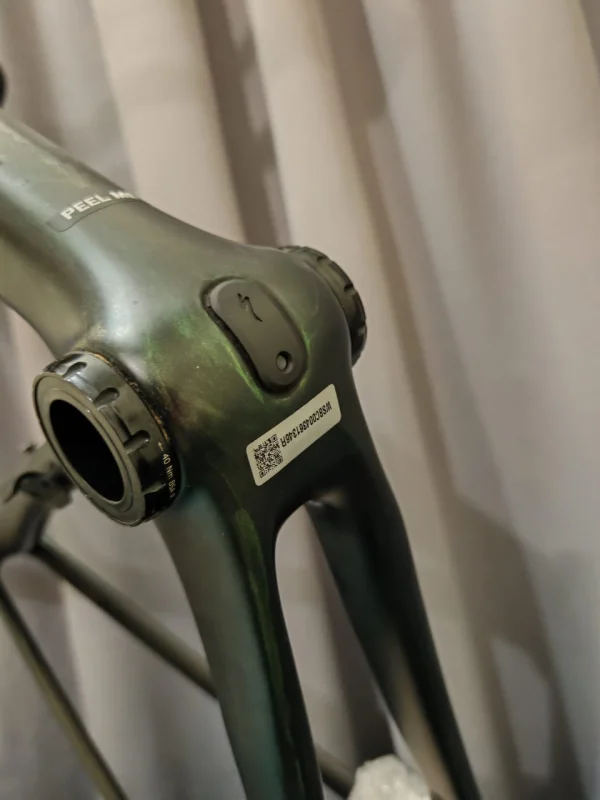 (Chameleon Silver Green) S-Works SL7 + CeramicSpeed BB + AeroBar (54) - Like New !! — photo 6