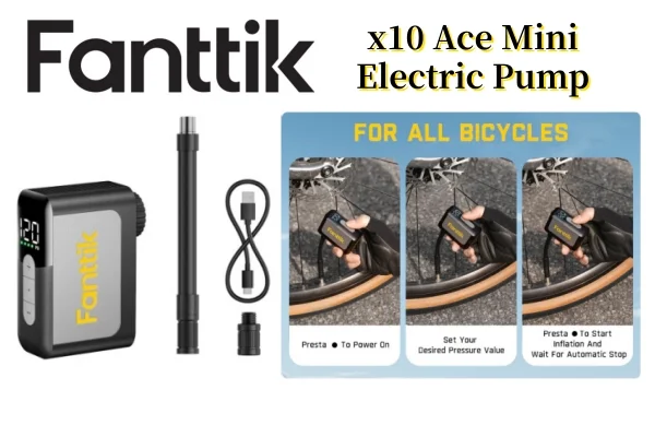 Fanttik X10 Ace Mini Electric Pump — Brand New Pumps & CO2 for sale in Pulau Pinang, Malaysia