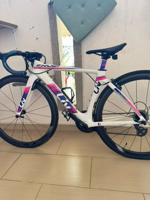 Liv Envie Advanced 2 Carbon Aero Women’s Road Bike (Size XXS) – Upgraded Giant SLR 1 Carbon Wheels & OSPW — Used Giant Road Bikes (complete) for sale in Selangor, Malaysia