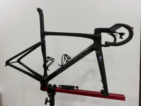 S-Works SL7 + CeramicSpeed BB + AeroBar (54) - Like New  WTS — Used Specialized Road Frames for sale in Kuala Lumpur, Malaysia