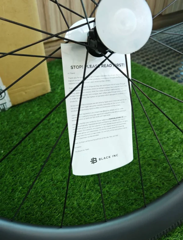 Black Inc SIXTY RimBrake (Ceramic Speed) Clincher 60mm - (Brand New !!) — photo 6