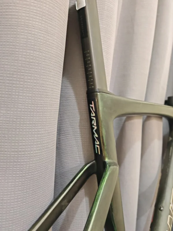 (Chameleon Silver Green) S-Works SL7 + CeramicSpeed BB + AeroBar (54) - Like New !! — photo 3