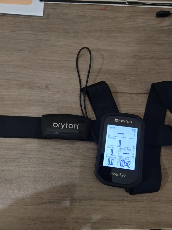 Bryton Ryder 320 + HR sensor + Mount (Like New !!) — photo 3