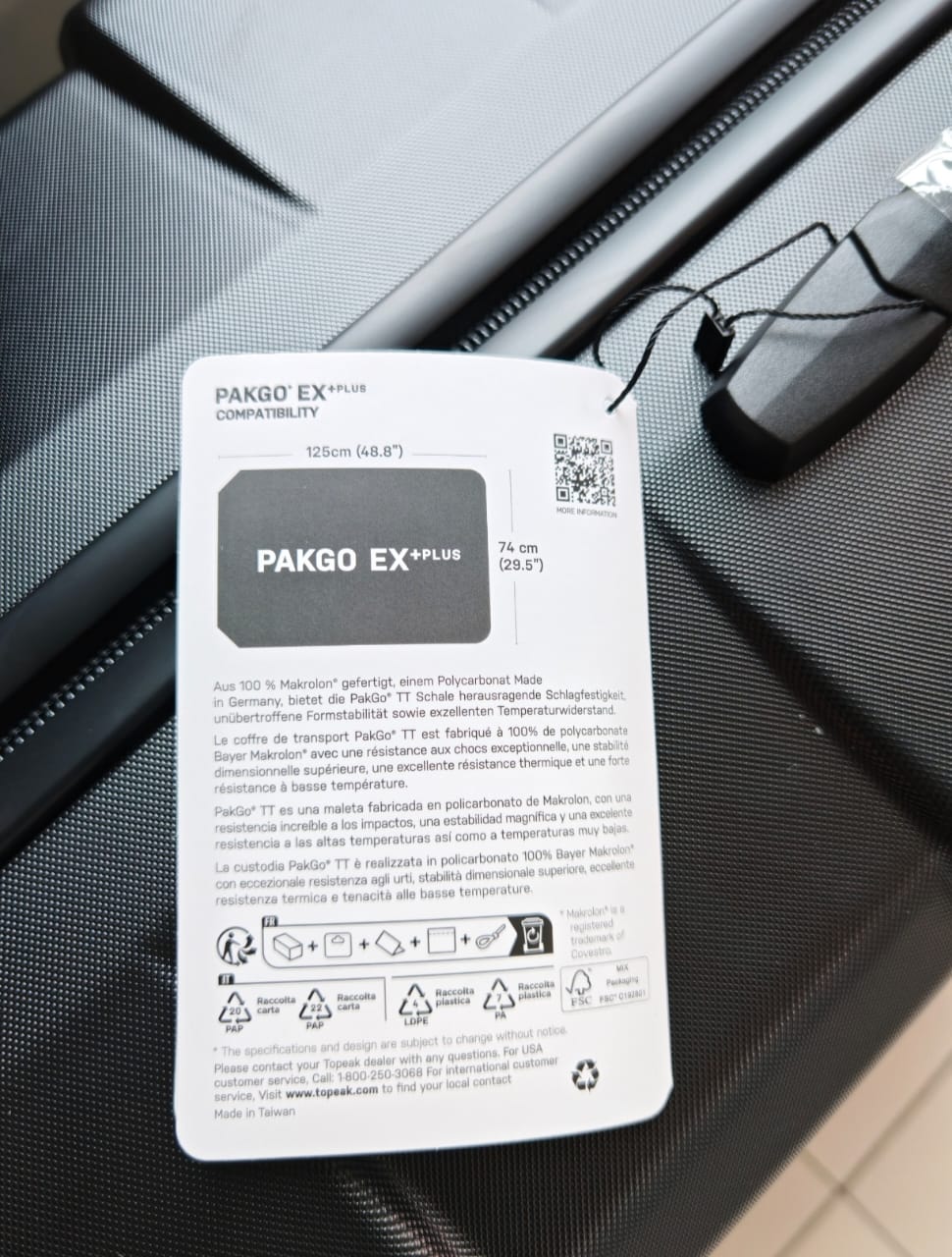 Topeak Pakgo EX+ Plus (Bike Case) Brand New !! — photo 7