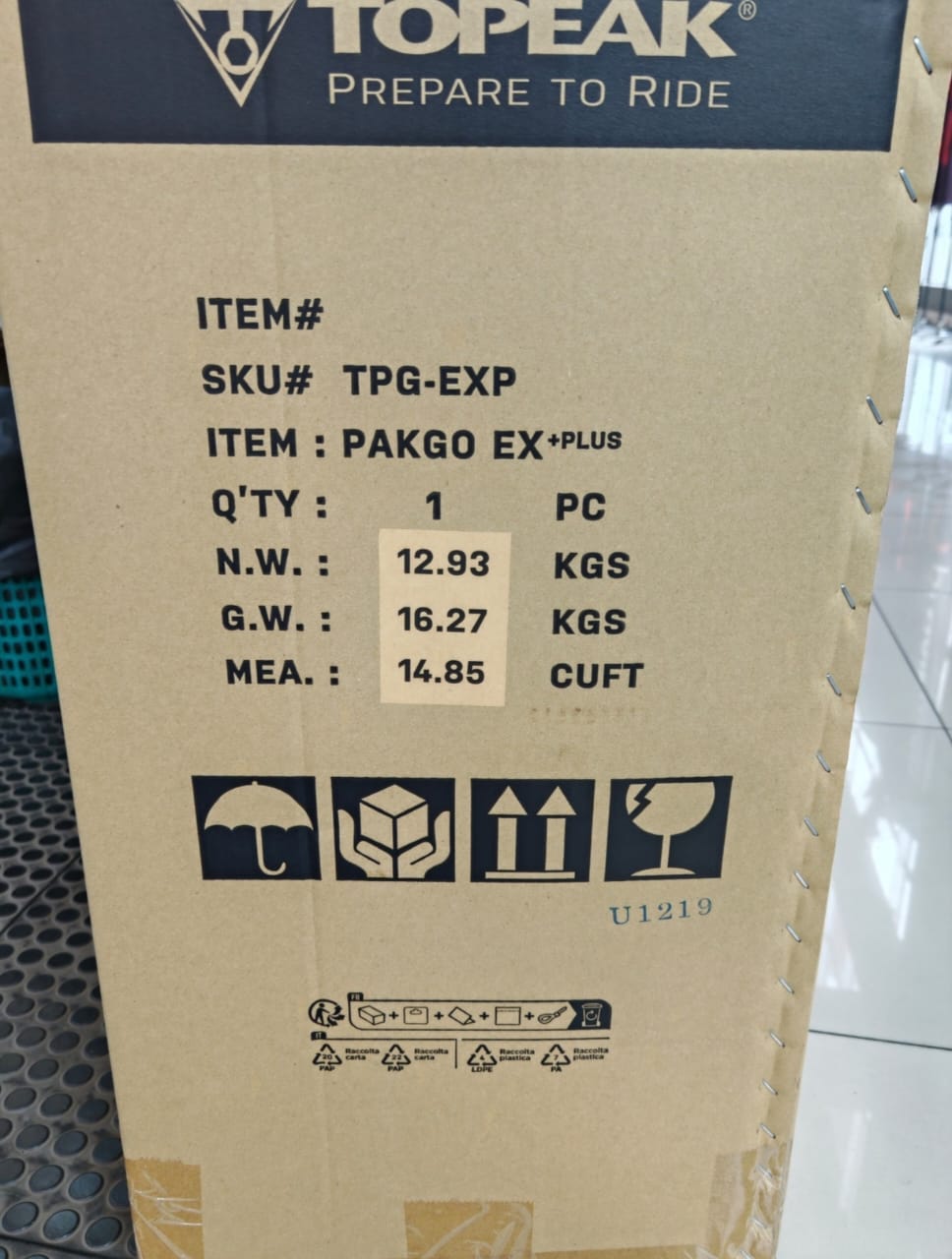 Topeak Pakgo EX+ Plus (Bike Case) Brand New !! — photo 8