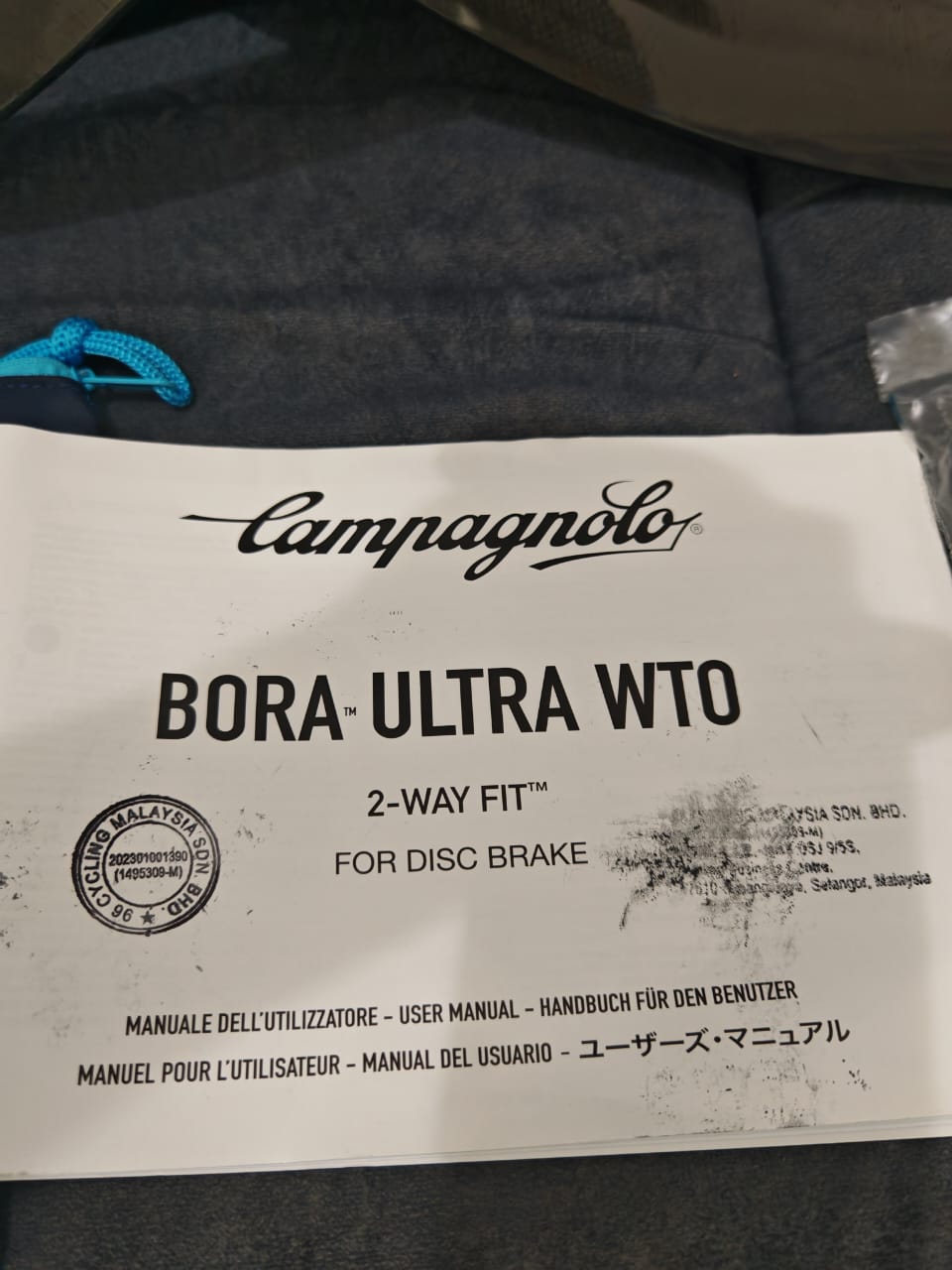 Campagnolo Bora WTO Ultra 45 (Disc) - (Like New !!!) — photo 7