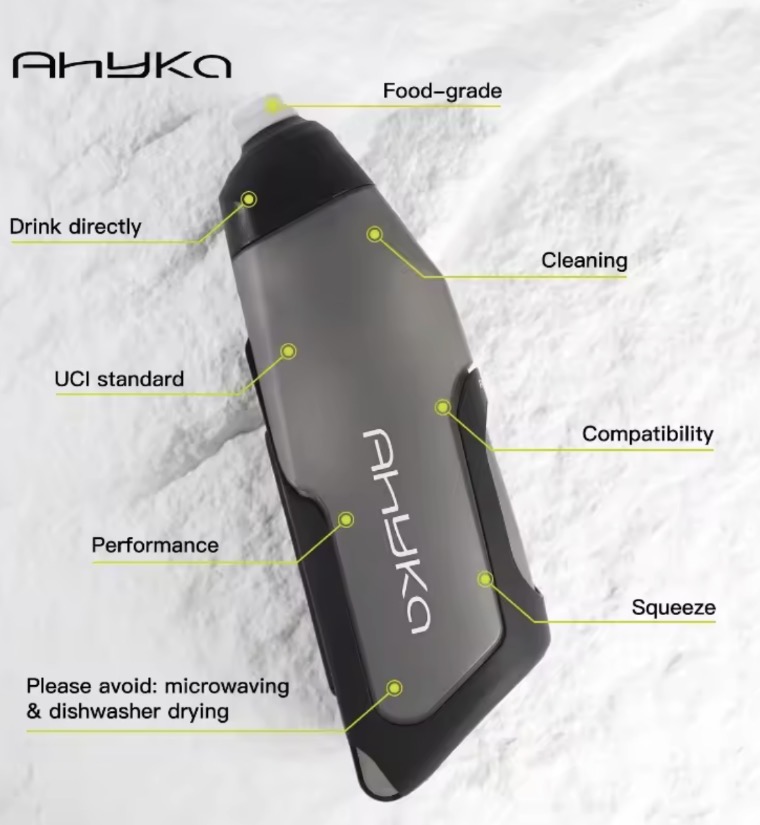 AhyKa Aerodynamic Water Bottle Set (Unused, Original Packaging) — photo 2