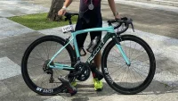 Alcott Ascari Full Carbon Road Bike 105 R7000 | 50mm Carbon Wheels | Approximately 8kg — used bicycle for sale in Kuala Lumpur, Malaysia