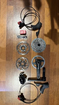 SRAM Force AXS D2 XPLR 1x12 Groupset – 165mm – 40T/42T — used bicycle for sale in Kuala Lumpur, Malaysia