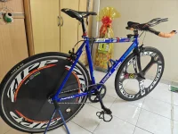 Fixie/Single speed/Track bike 700c custom — used bicycle for sale in Kuala Lumpur, Malaysia