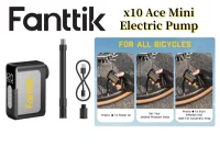 Fanttik X10 Ace Mini Electric Pump — brand new bicycle for sale in Pulau Pinang, Malaysia