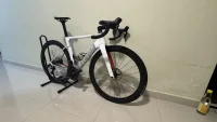 Factor Ostro VAM V1 White — used bicycle for sale in Kuala Lumpur, Malaysia