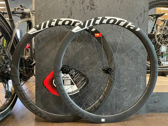 VITTORIA ELUSION DISC CARBON 42 WHEEL SET CHEAP CHEAP SELLING ! — brand new bicycle for sale in Pulau Pinang, Malaysia
