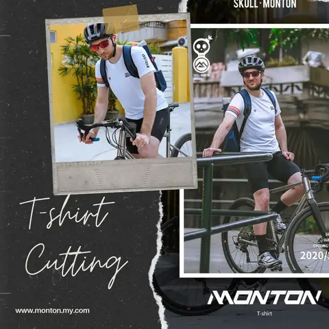 MONTON CUSTOMIZED CYCLING JERSEY / T-SHIRT — brand new bicycle for sale in Selangor, Malaysia