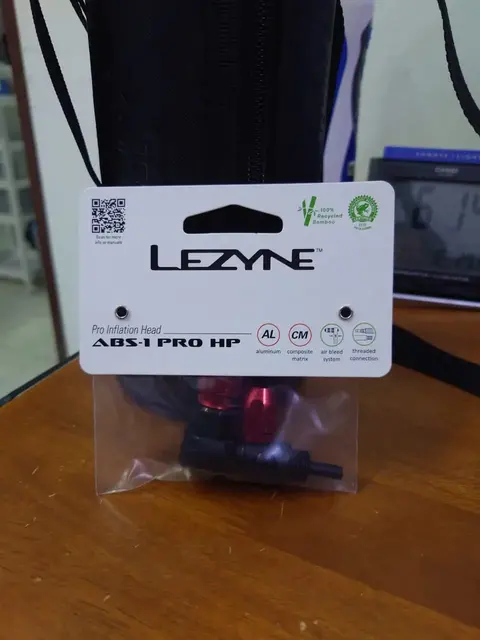 Lezyne ABS-1 Pro HP Inflation Head — brand new bicycle for sale in Kuala Lumpur, Malaysia