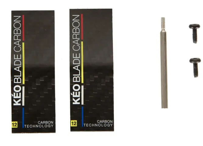 LOOK KEO BLADE 2 / KEO BLADE CARBON SET OF PEDAL BLADES AUTHENTIC — brand new bicycle for sale in Negeri Sembilan, Malaysia