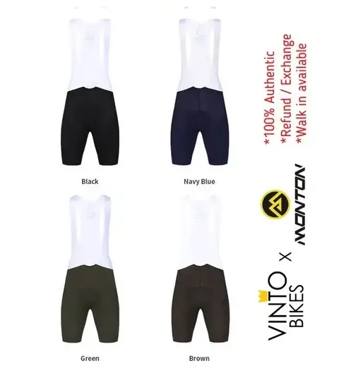 MONTON WOMEN CYCLING  BIB SHORTS PRO SPEEDA — brand new bicycle for sale in Selangor, Malaysia