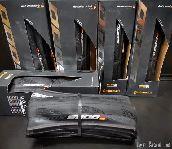 Continental GP5000 Tire (700x25c)/(700x28c) — brand new bicycle for sale in Johor, Malaysia
