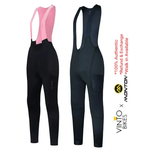 MONTON WOMENS SUMMER CYCLING BIB TIGHTS MOTO — brand new bicycle for sale in Selangor, Malaysia