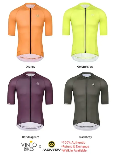 MONTON PRO ELESU MEN SHORT SLEEVE CYCLING JERSEY — brand new bicycle for sale in Selangor, Malaysia