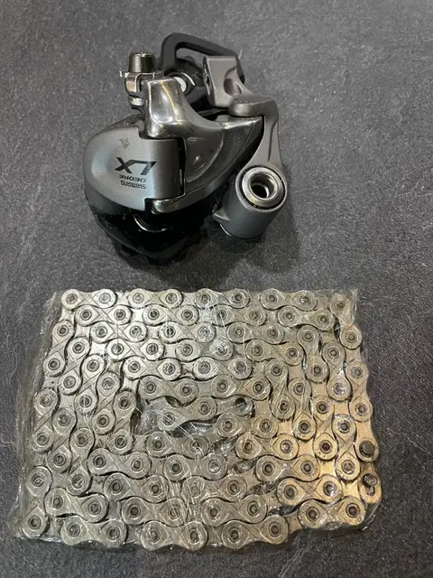 SHIMANO LX RD MTB GEAR CHEAP CHEAP SELLING ! — used bicycle for sale in Pulau Pinang, Malaysia