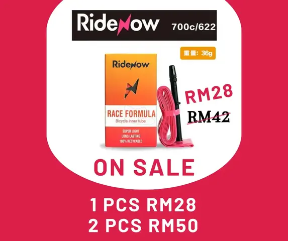 Ridenow Ultralight Bicycle TPU 36g Inner Tube Roadbike MTB -700 x 18/32c — brand new bicycle for sale in Selangor, Malaysia