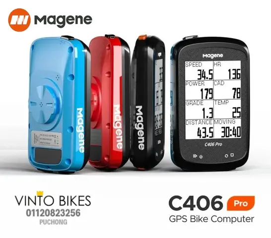 Magene C406 PRO GPS BIKE COMPUTER Support navigation and route planning — brand new bicycle for sale in Selangor, Malaysia