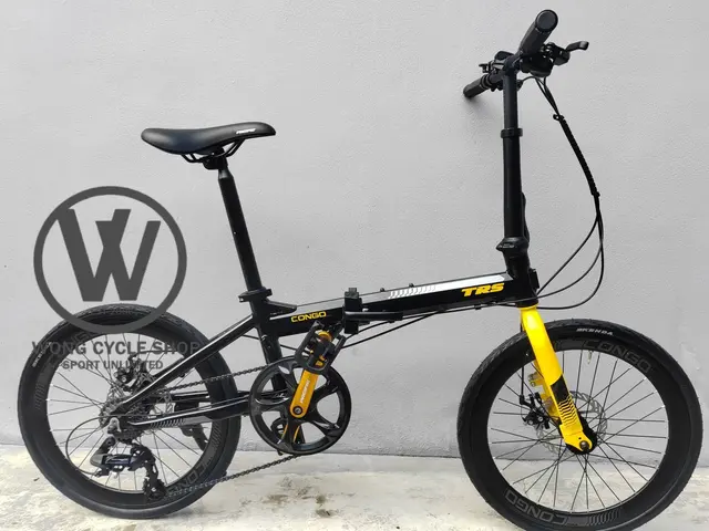 Trs Congo 20" Folding Bike SHIMANO GEARSET 1X8 SPEED — brand new bicycle for sale in Perak, Malaysia