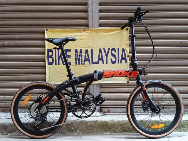 CAMP SNOKE FOLDING BIKE SHIMANO DEORE 12-SPEED — brand new bicycle for sale in Kuala Lumpur, Malaysia