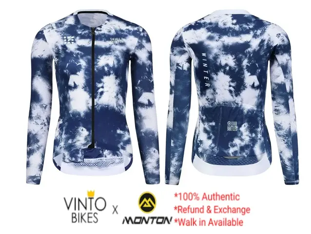 MONTON WOMEN LONG SLEEVE JERSEY WINTERCOLD — brand new bicycle for sale in Selangor, Malaysia