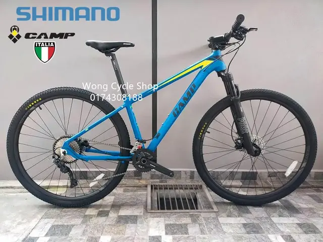 Mtb Camp Whizz 9.0Shimano Deore Gearset 20speed — brand new bicycle for sale in Perak, Malaysia
