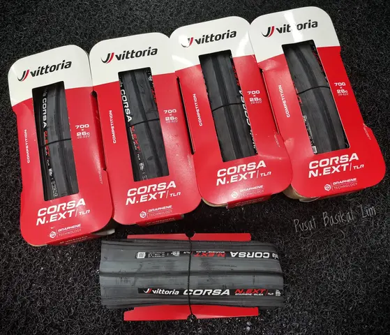 Vittoria Corsa N.EXT TLR Road Tire — brand new bicycle for sale in Johor, Malaysia