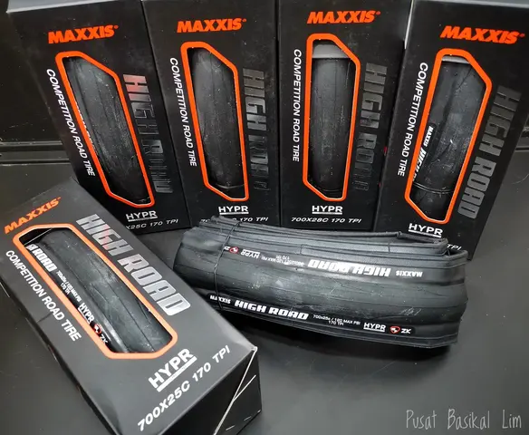Maxxis High Road Tubeless Ready 700x25c Tire — brand new bicycle for sale in Johor, Malaysia