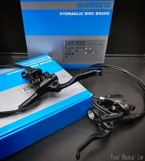 Shimano MT200 Hydraulic Disc Brake — brand new bicycle for sale in Johor, Malaysia
