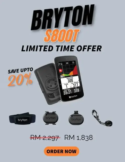 bryton Rider S800 Performance GPS Bike Computer — brand new bicycle for sale in Johor, Malaysia