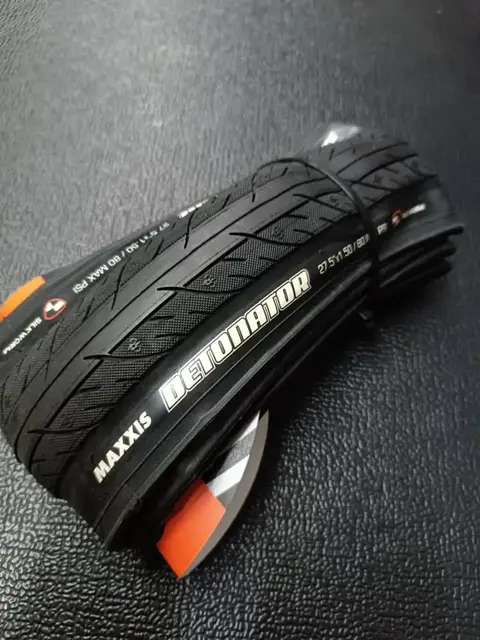MAXXIS DETONATOR MTB TIRE 27.5x1.50 SLICK TIRE ONROAD — brand new bicycle for sale in Pahang, Malaysia