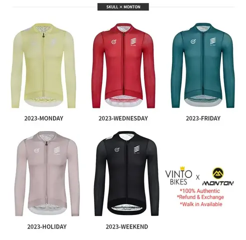 MONTON MENS LONG SLEEVE JERSEY DAILY III — brand new bicycle for sale in Selangor, Malaysia