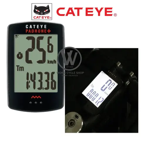 CATEYE PADRONE + WIRELESS CYCLING METER WITH BACKLIGHT/NIGHT MODE — brand new bicycle for sale in Perak, Malaysia