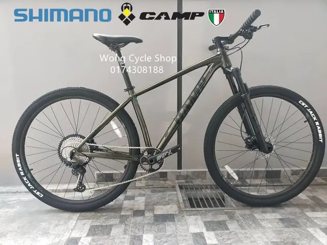 MOUNTAINBIKE ITALY CAMP HYDES SHIMANO DEORE 12SPD HYDRAULIC DISC BRAKE — brand new bicycle for sale in Perak, Malaysia