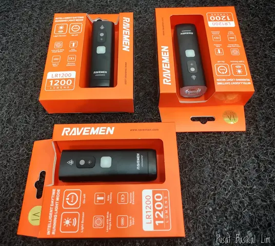 Ravemen LR1200 Front Light — brand new bicycle for sale in Johor, Malaysia